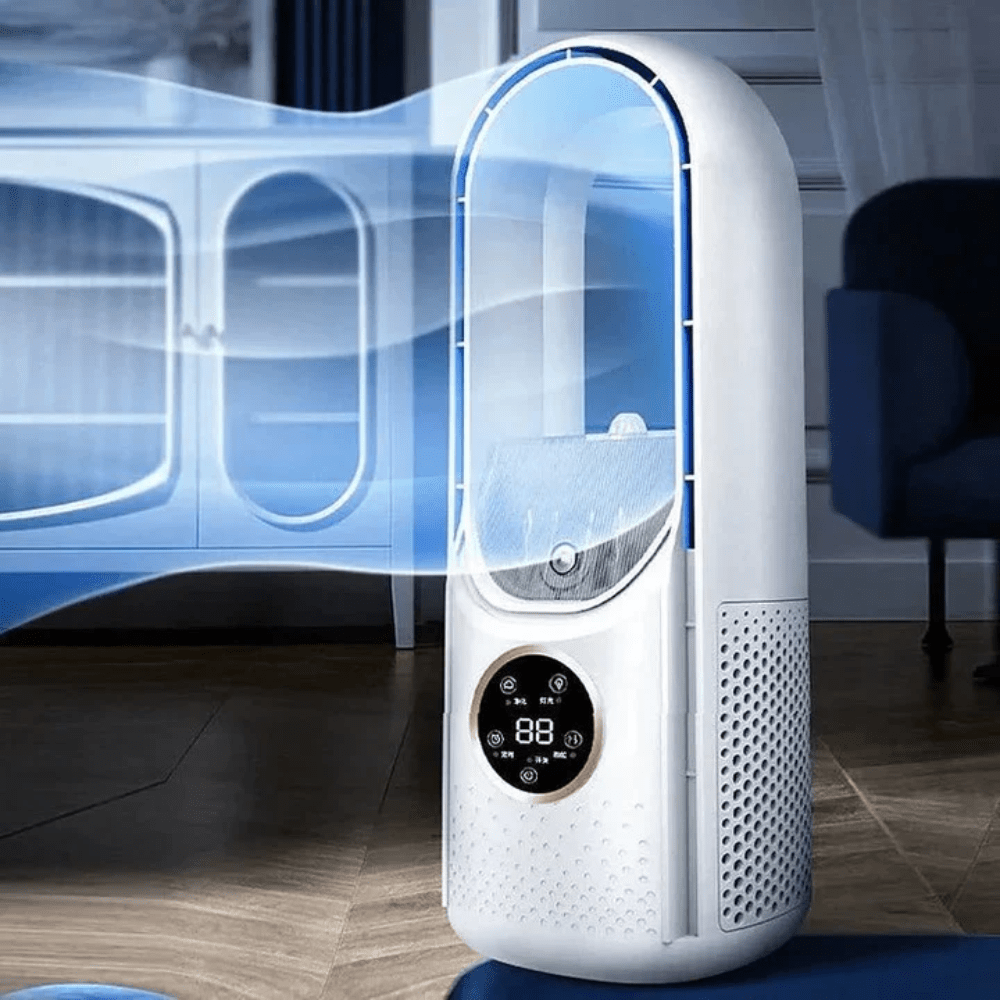 BREEZA Nova | Leiser luftkühler ohne Flügel mit Schlafmodus