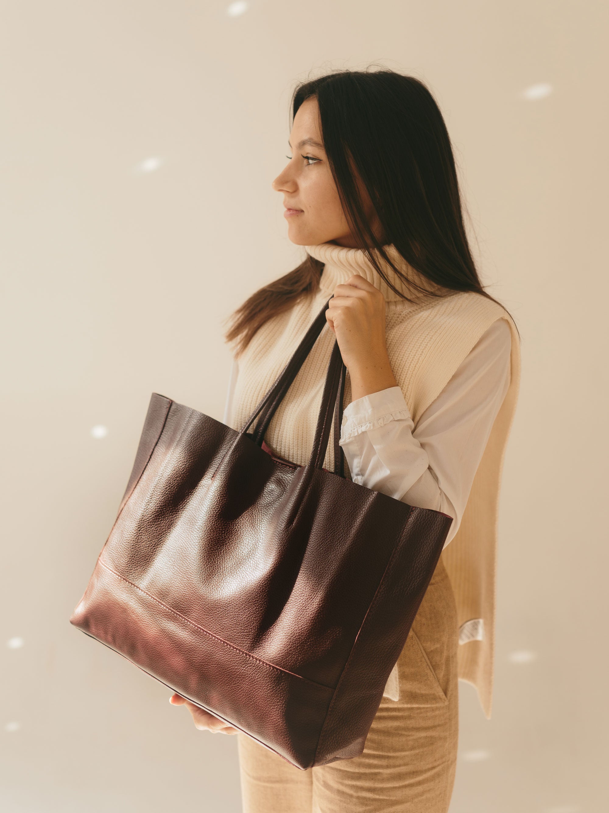 Sac fourre-tout en cuir The Carryall