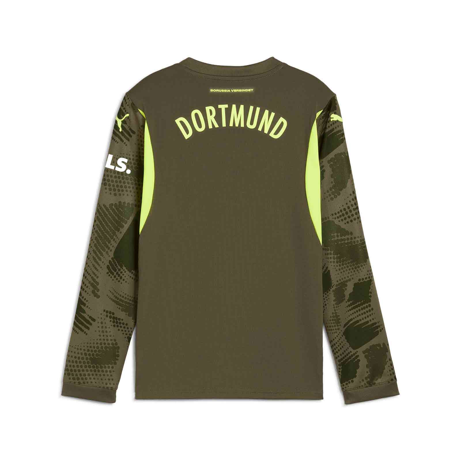 Maillot gardien BVB BORUSSIA DORTMUND Enfants Vert foncé 24 / 25