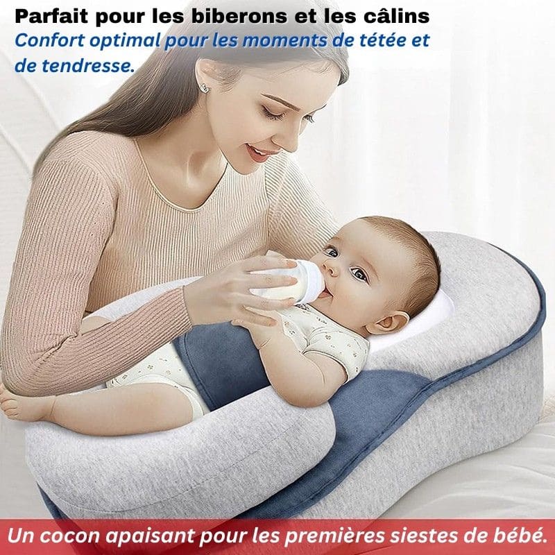 Ergonomic Baby Support Cushion with Washable Cover