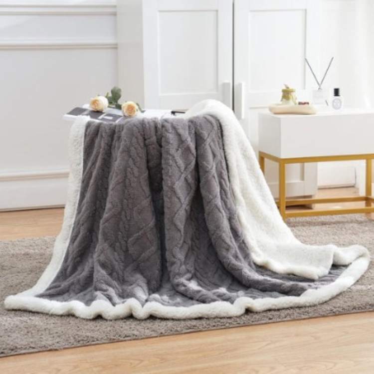Sherpa Weighted Blanket – CozySherpa Soft Comfort Blanket
