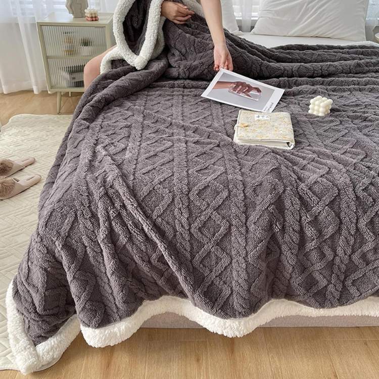 Sherpa Weighted Blanket – CozySherpa Soft Comfort Blanket