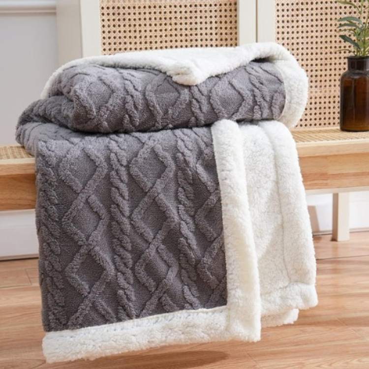 Sherpa Weighted Blanket – CozySherpa Soft Comfort Blanket
