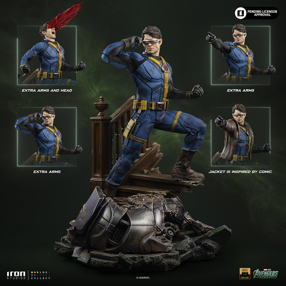 Cyclops Deluxe Version Statue - Avengers: Doomsday - Legacy Replica 1/4 - Iron Studios - Pre-Order
