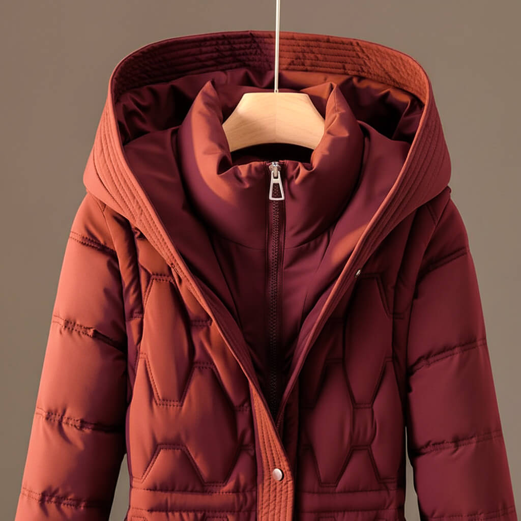 Manteau d'hiver matelassé pour femmes Laurena