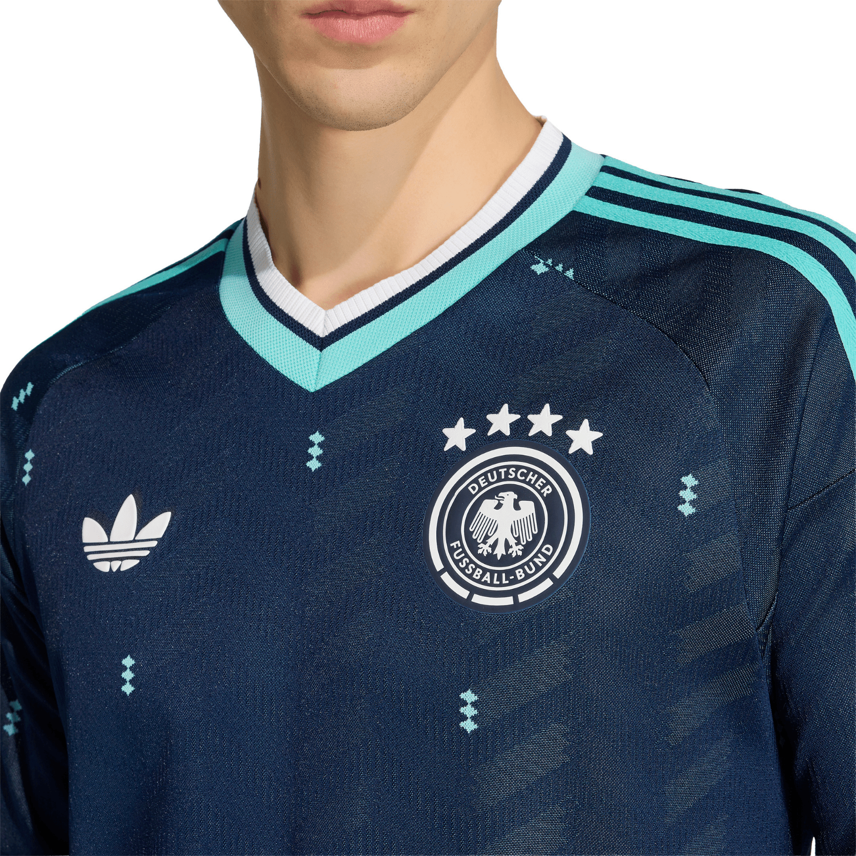 Maillot authentique extérieur DFB ALLEMAGNE Homme Manches longues CM 2026