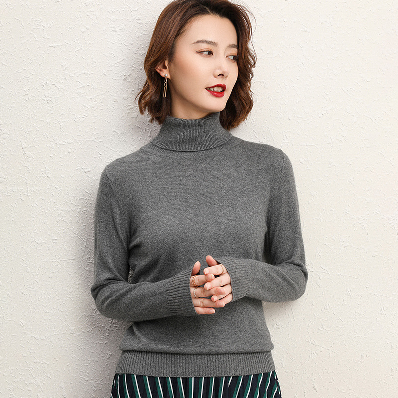 Alaina | Pull col roulé pour femme