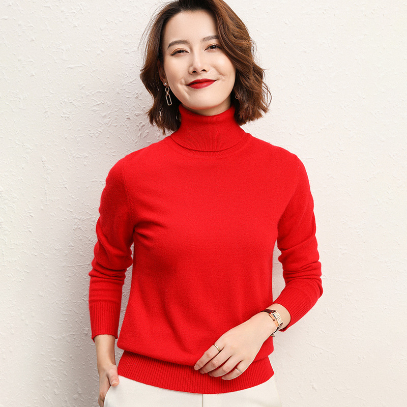 Alaina | Pull col roulé pour femme