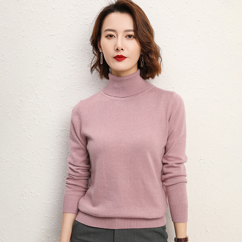 Alaina | Pull col roulé pour femme