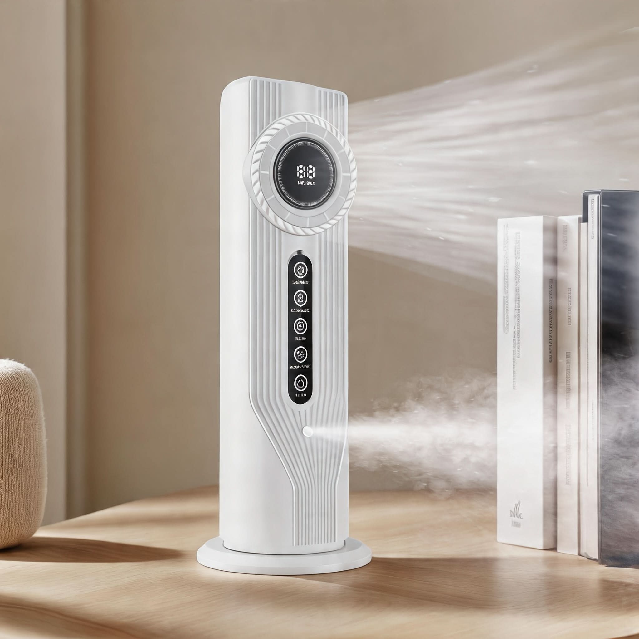 Portable Cooling Fan – CoolNest Quick-Cooling Personal Fan