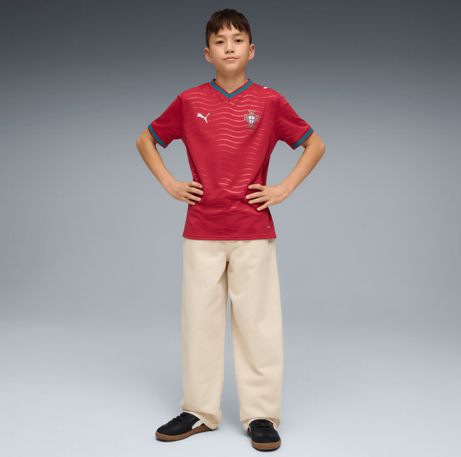 Maillot domicile FPF PORTUGAL Enfants CM 2026