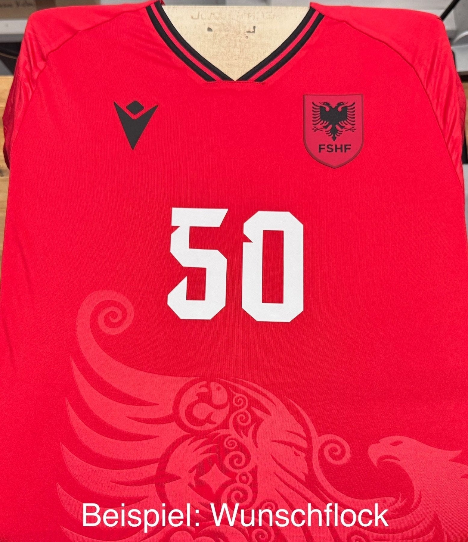 Maillot domicile FSHF ALBANIE Homme 25 / 26