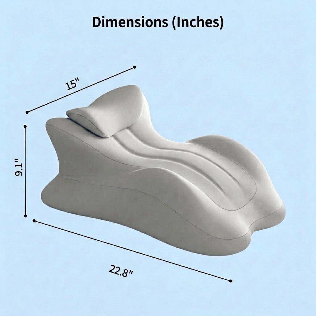 Ergonomisches Intimitätsstützkissen für Komfort und Positionierung