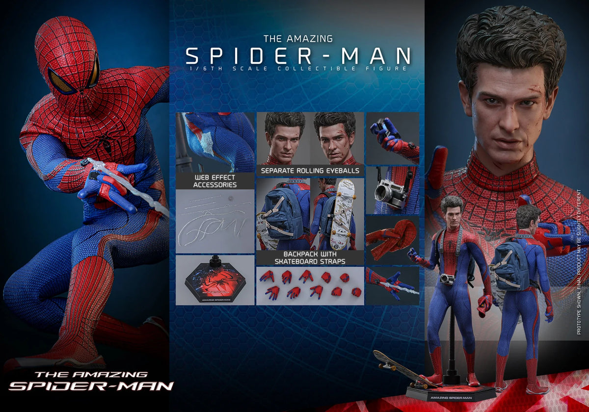The Amazing Spider-Man 1/6-Actionfigur - Hot Toys