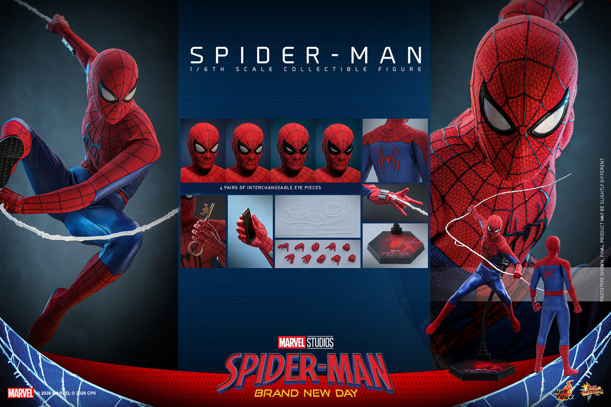 Spider-Man (Brand New Day) 1/6 Scale Action Figure - Hot Toys