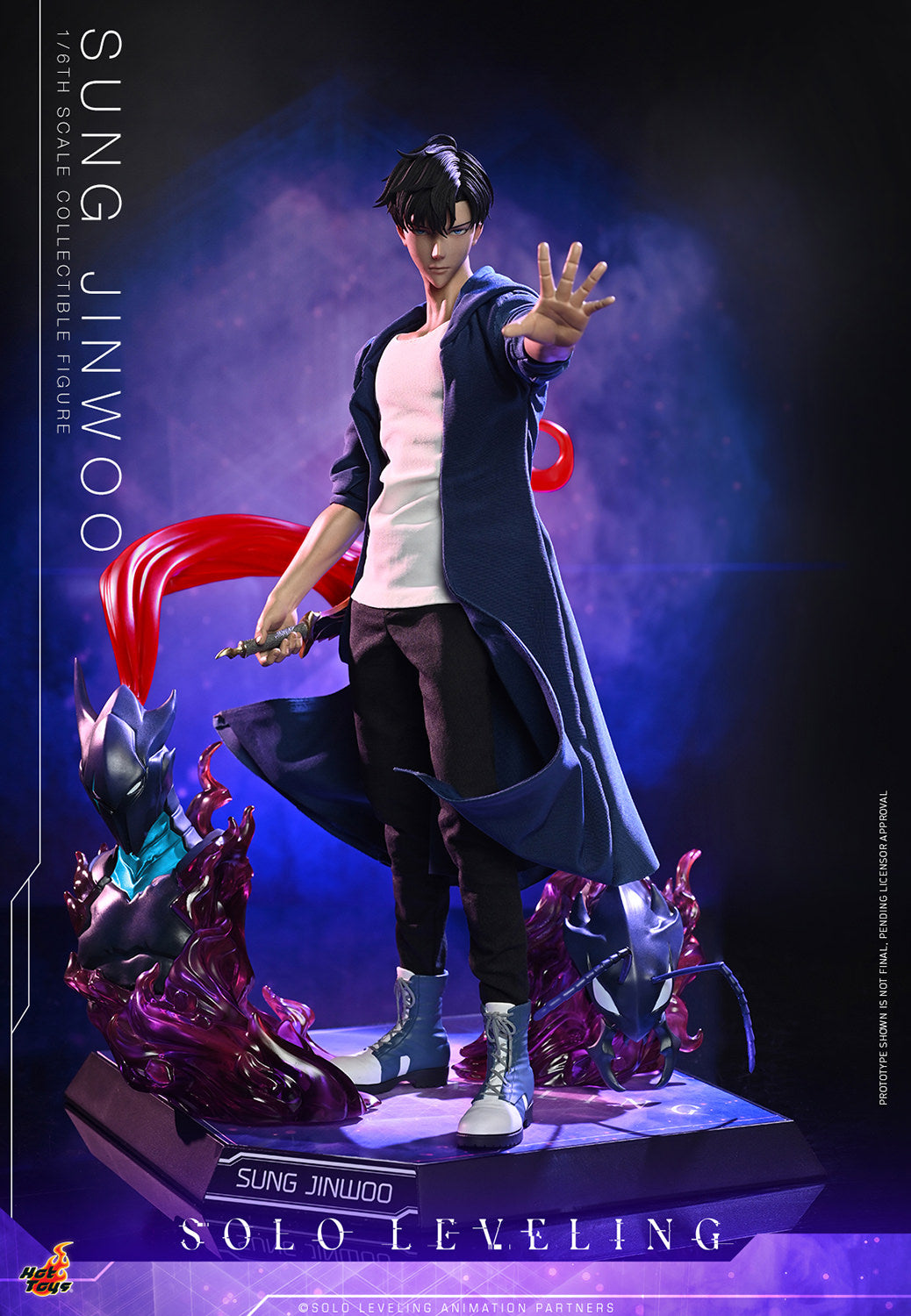 Sung Jinwoo (Solo Leveling) Figurine articulée à l’échelle 1/6 - Hot Toys