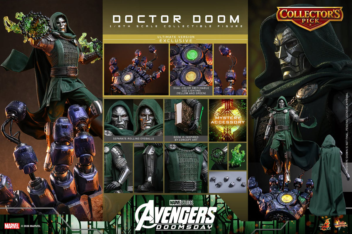 Doctor Doom (Avengers: Doomsday - Ultimate Version) 1/6 Scale Action Figure - Hot Toys