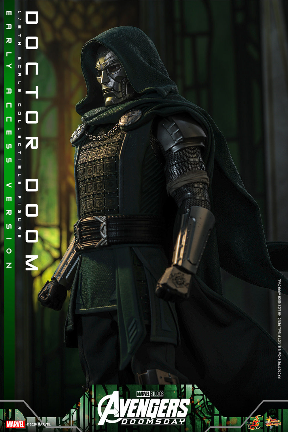 Doctor Doom (Avengers: Doomsday) Actionfigur im Maßstab 1/6 - Hot Toys