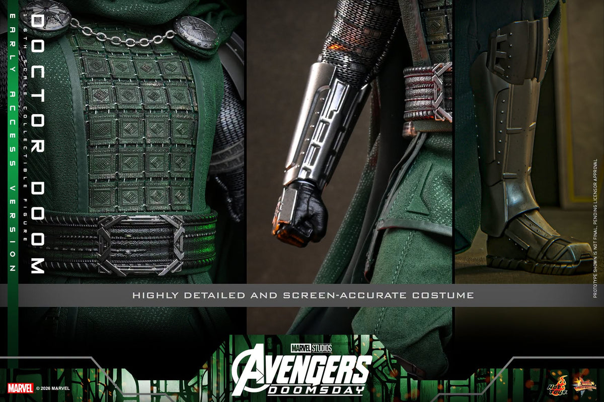 Doctor Doom (Avengers: Doomsday) Actionfigur im Maßstab 1/6 - Hot Toys