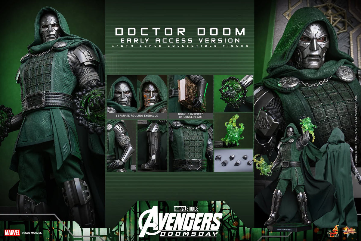 Doctor Doom (Avengers: Doomsday) Actionfigur im Maßstab 1/6 - Hot Toys