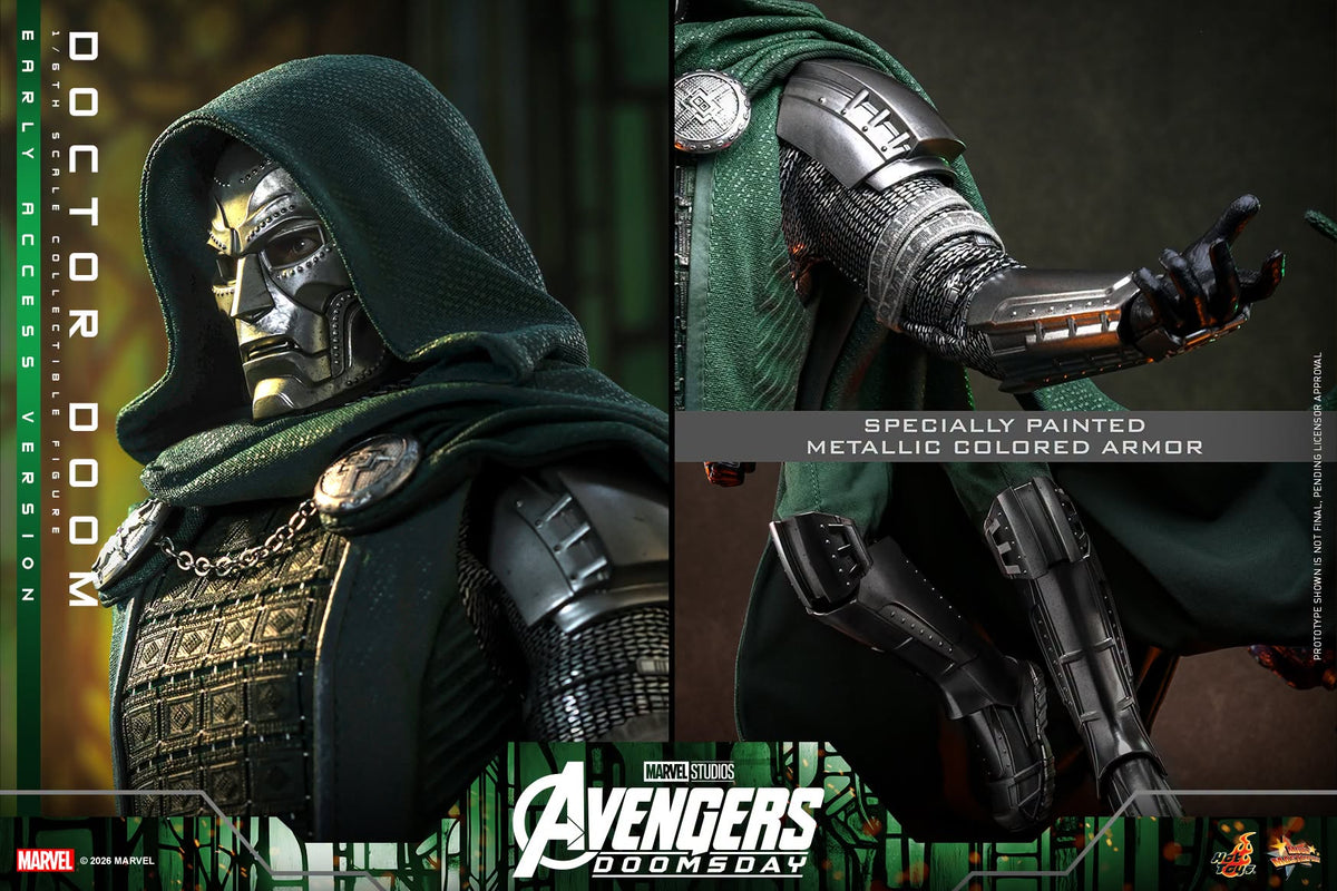 Doctor Doom (Avengers: Doomsday) Actionfigur im Maßstab 1/6 - Hot Toys
