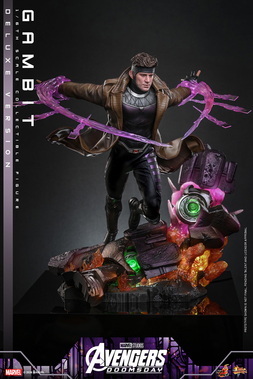 Gambit (Avengers: Doomsday - Deluxe-Version) 1/6-Skala-Actionfigur - Hot Toys