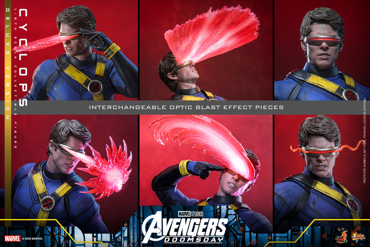 Cyclops (Avengers: Doomsday - Deluxe Version) actiefiguur op schaal 1/6 - Hot Toys