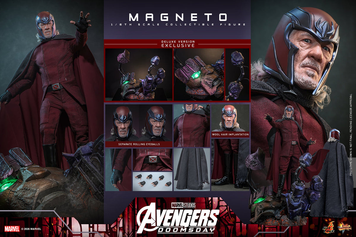Magneto (Avengers: Doomsday - Deluxe Version) 1/6 Scale Action Figure - Hot Toys