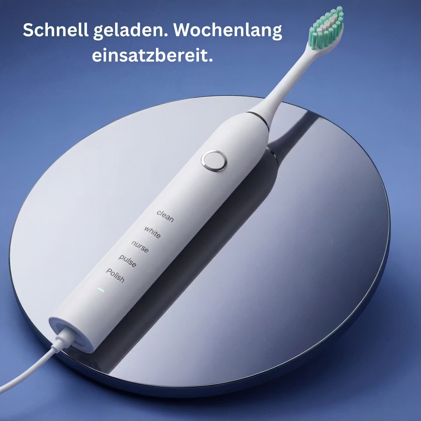 Oplaadbare elektrische tandenborstel - draagbare borstel voor dagelijkse mondverzorging