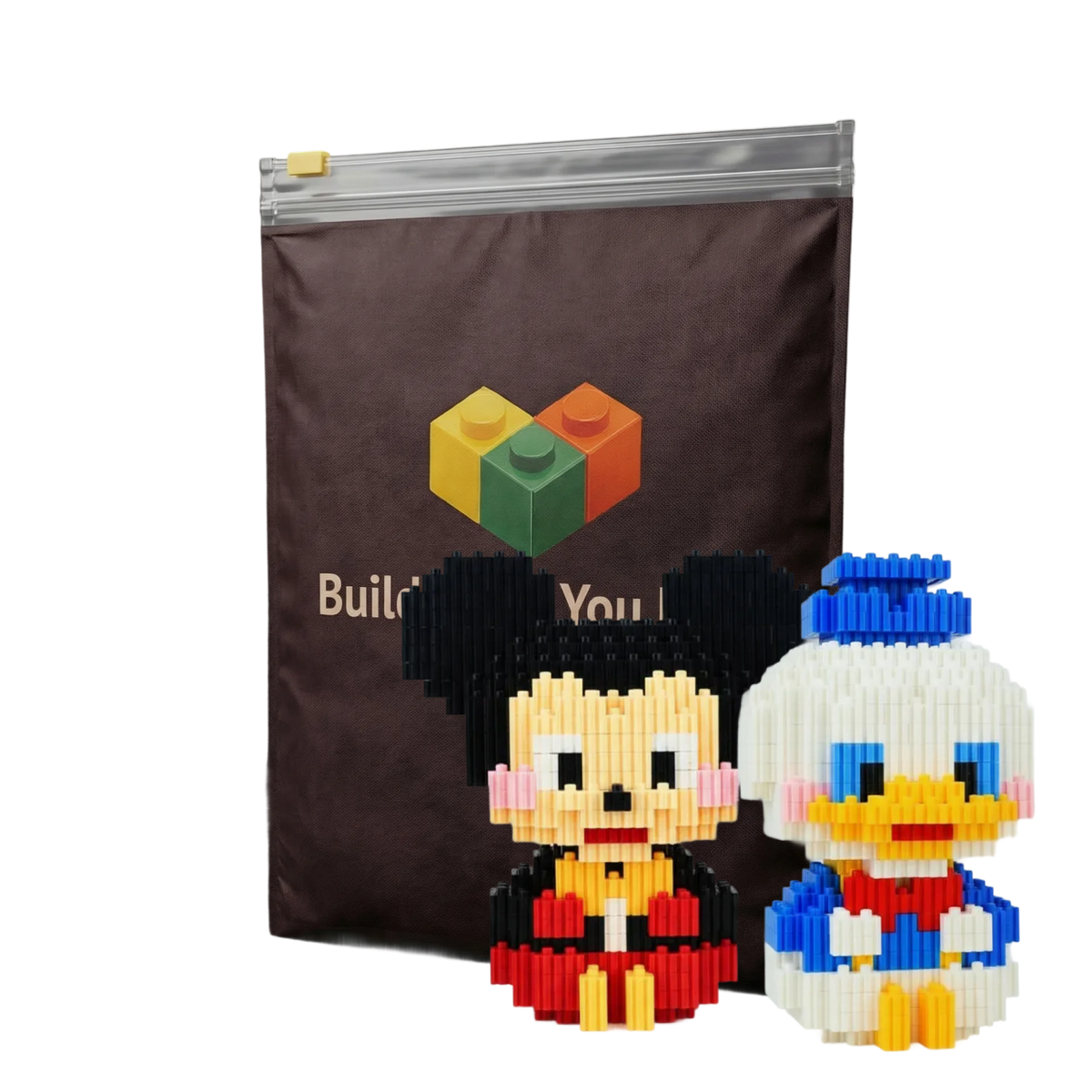 Mini Building Kit and Storage Bag Set