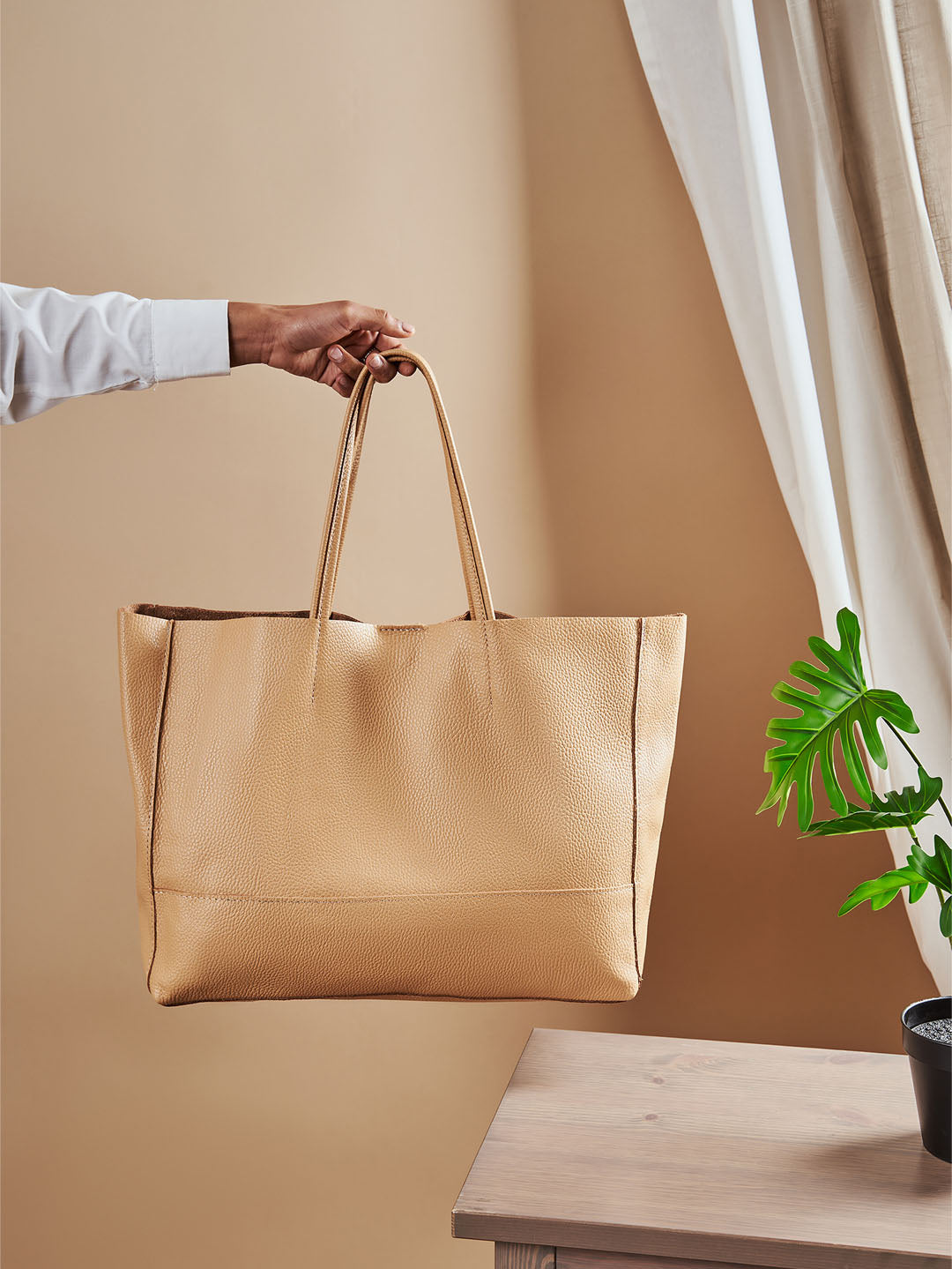 Sac fourre-tout en cuir The Carryall