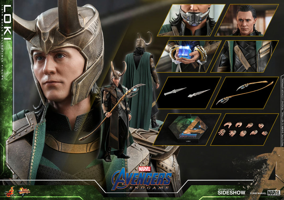 Loki, actiefiguur op schaal 1/6 - Hot Toys
