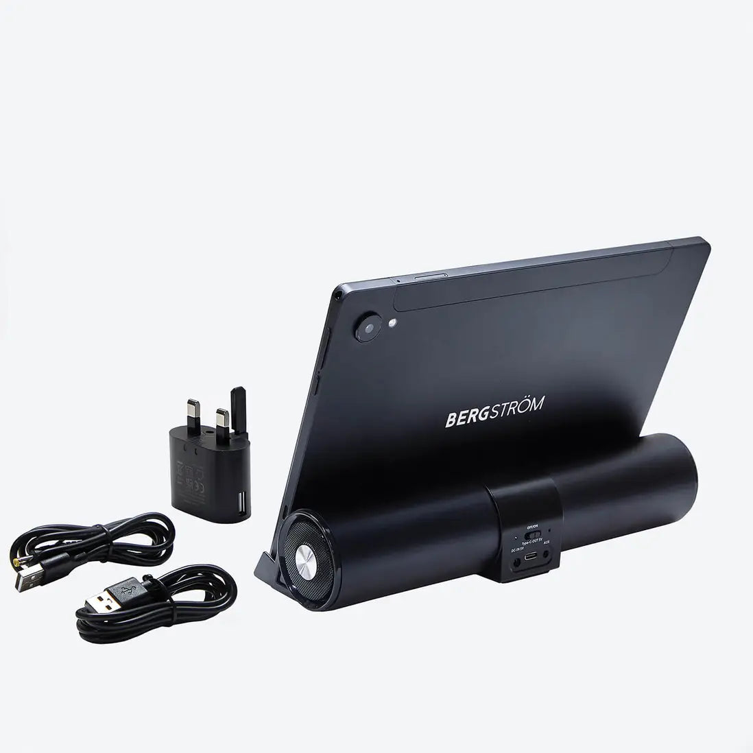 Easy-to-Use Tablet for Seniors – Built-In Stand & Dual Speakers