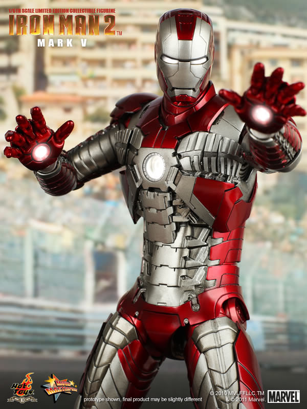 Iron Man (Mark V), Actionfigur im Maßstab 1/6 - Hot Toys