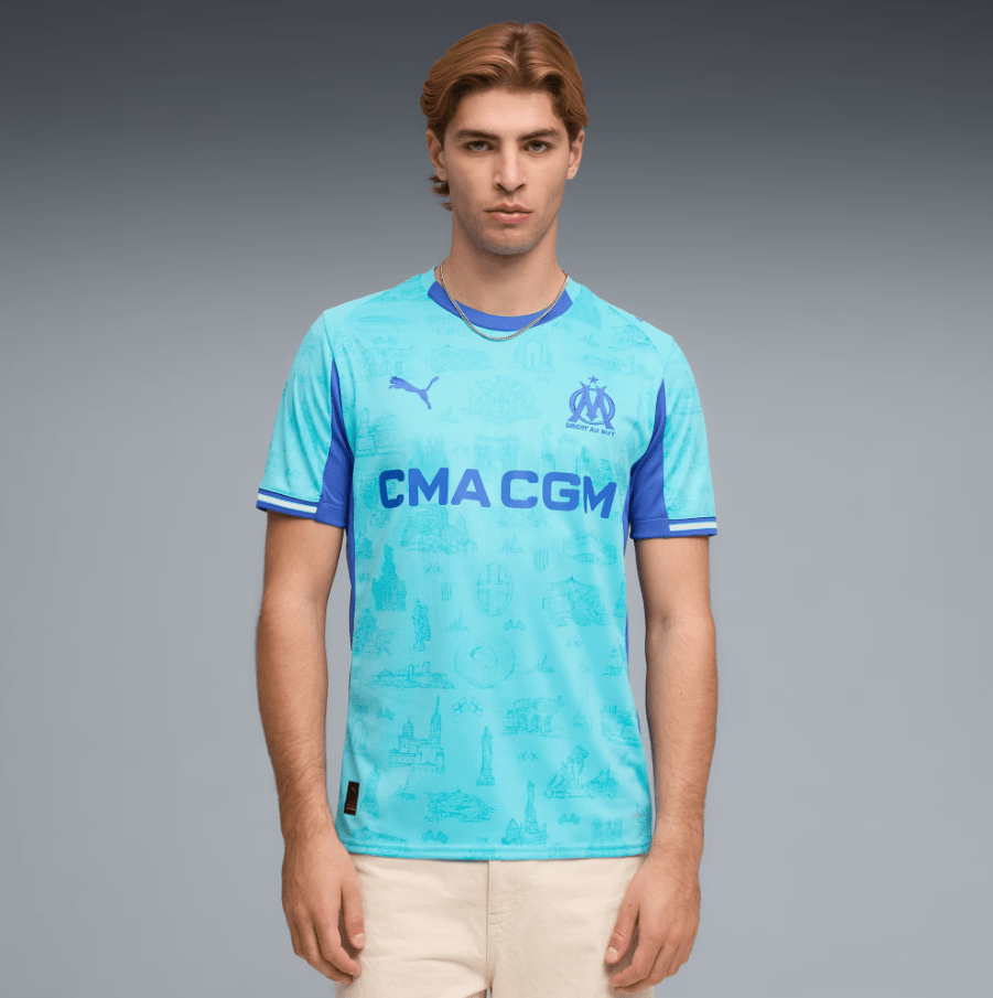 OM OLYMPIQUE MARSEILLE SPECIAL EDITION Goalkeeper Jersey Men 25 / 26