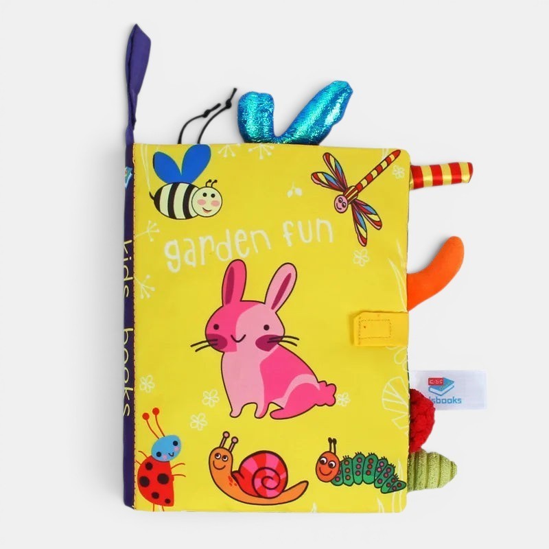 Soft Montessori Fabric Sensory Book for Babies