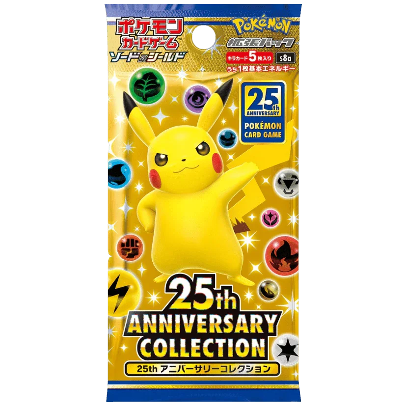 Pokémon-Sammelkartenspiel - Schwert & Schild - 25th Anniversary Collection (S8a) - Booster-Box (Japanisch)