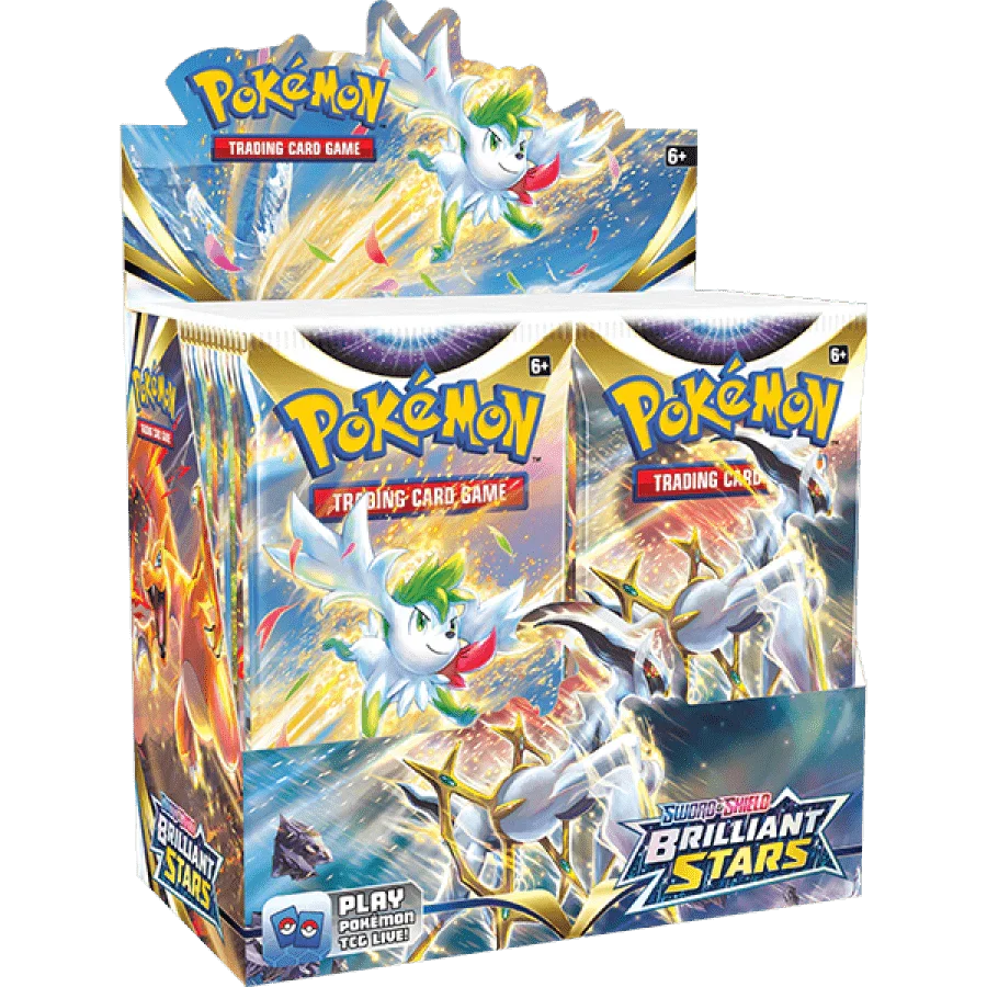 Pokemon TCG - Sword & Shield - Brilliant Stars - Booster Box (36x Packs)