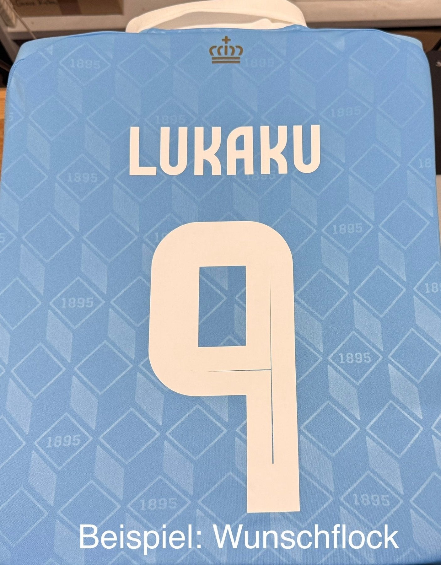 Maillot authentique extérieur RBFA BELGIQUE Homme EURO 2024