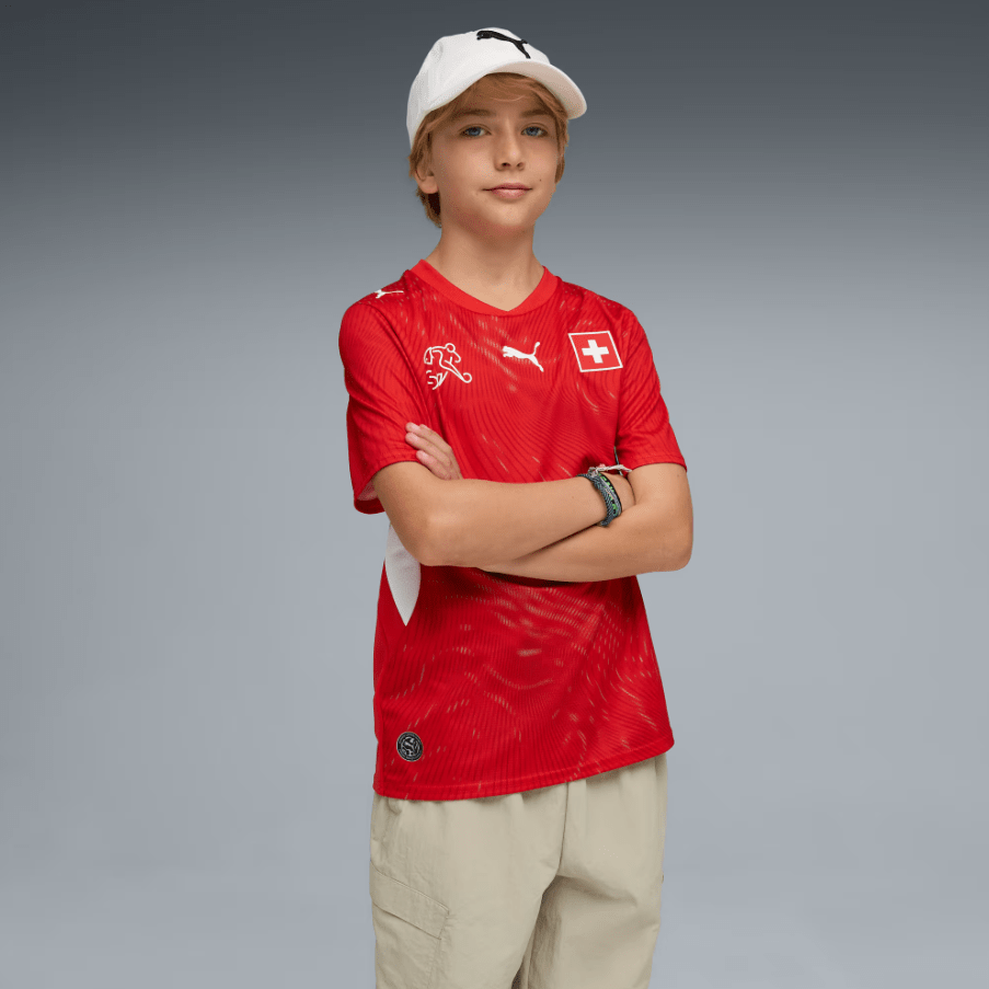 Maillot domicile SFV SUISSE Enfants CM 2026
