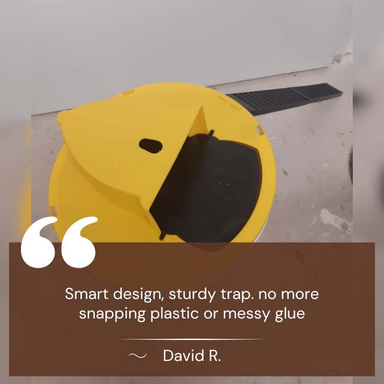 SmartCatch Mouse Trap – Reusable Indoor Rodent Trap