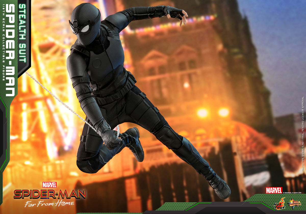 Spider-Man (Stealth Suit) 1/6 Scale Action Figure - Hot Toys