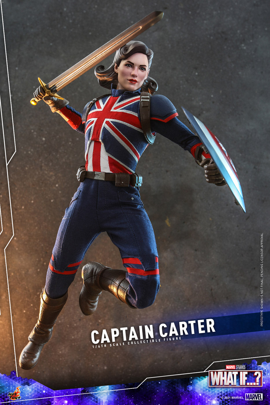 Captain Carter 1/6 Scale Action Figure - Hot Toys