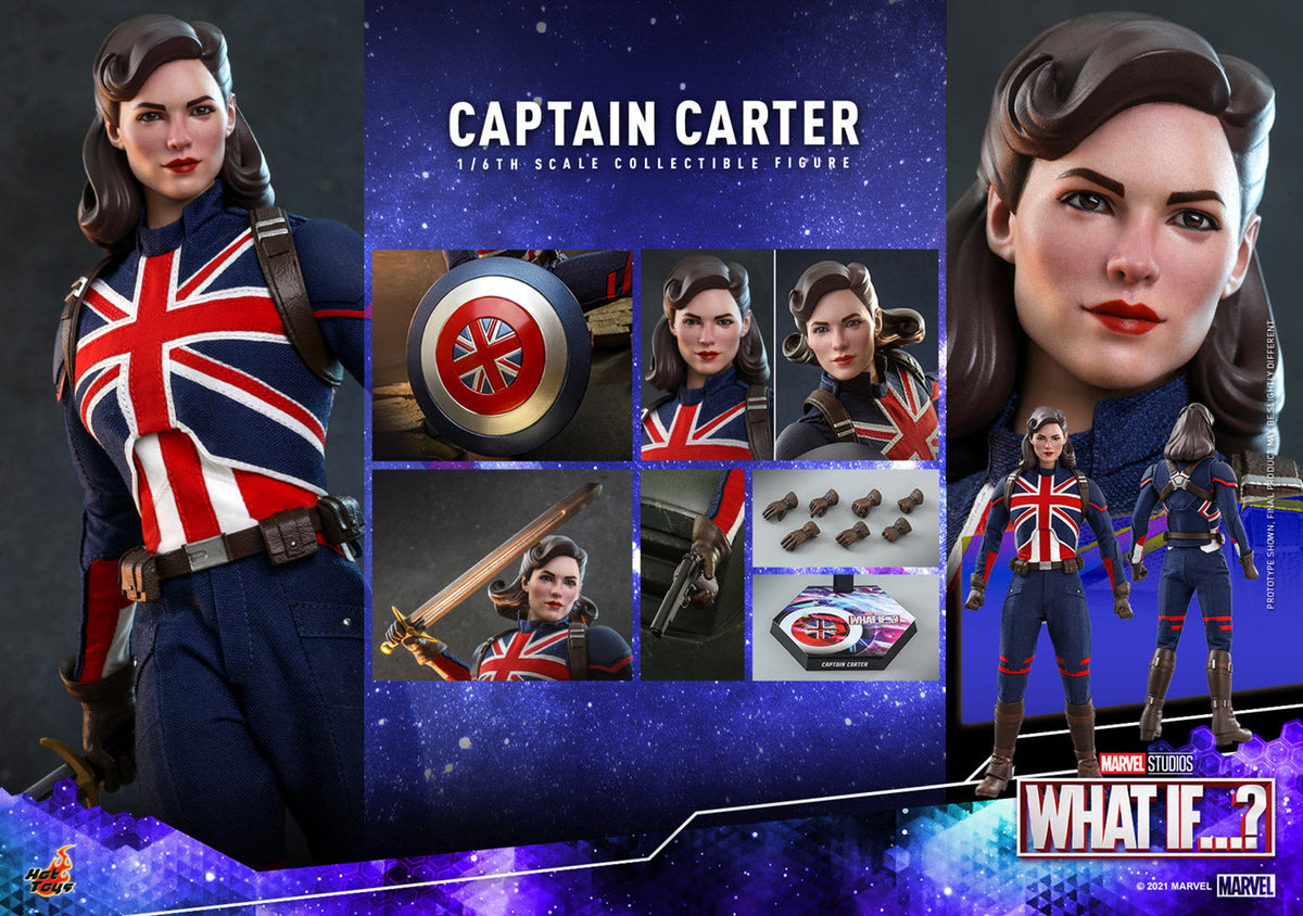Captain Carter 1/6 Scale Action Figure - Hot Toys