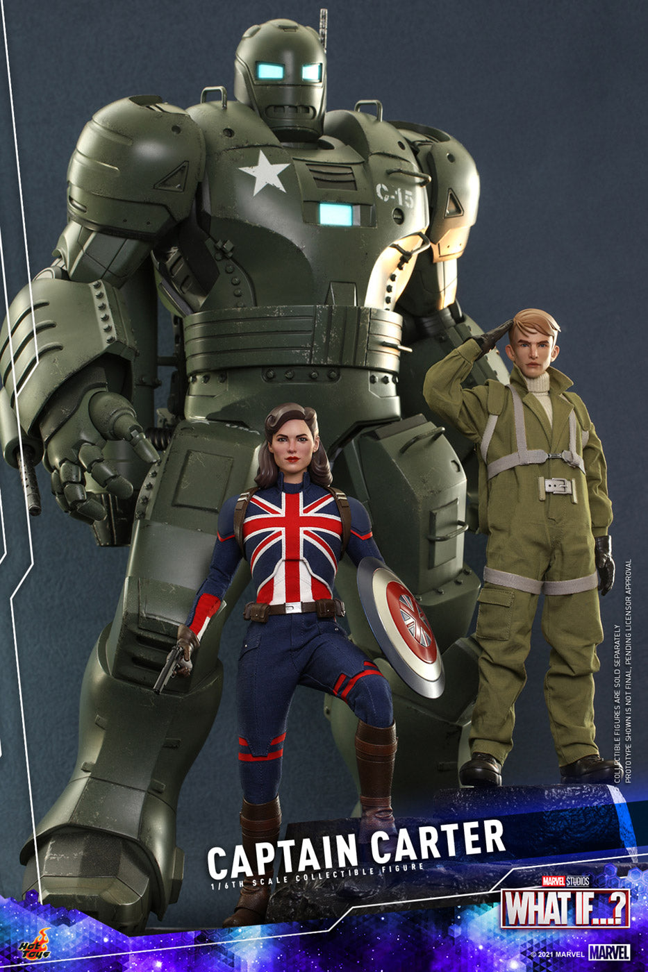 Captain Carter 1/6 Scale Action Figure - Hot Toys
