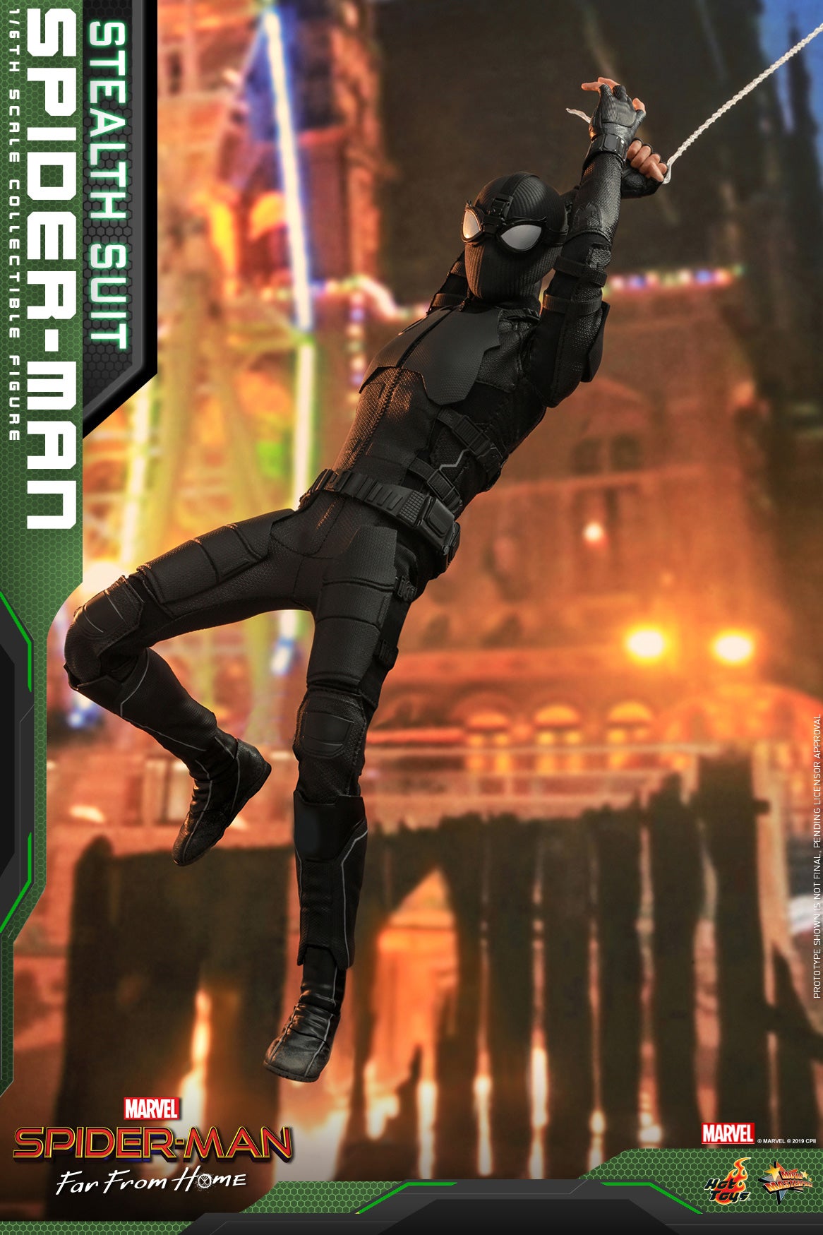 Spider-Man (Stealth Suit) 1/6 Scale Action Figure - Hot Toys