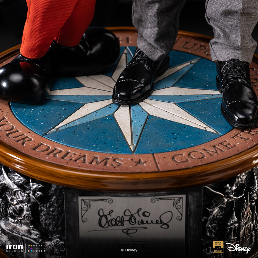 Statue de Walt Disney et Mickey Mouse - Disney Classics - Legacy Replica 1/4 - Précommande
