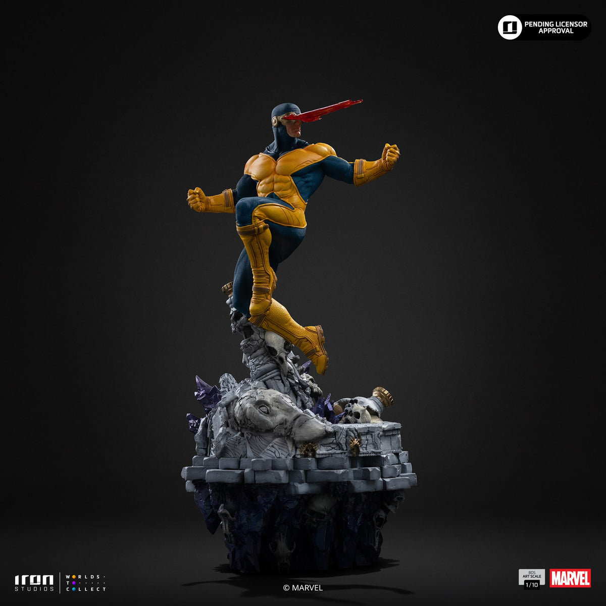 Cyclops Deluxe Infinity Gauntlet Diorama Art Scale 1/10 Display Statue - Iron Studios