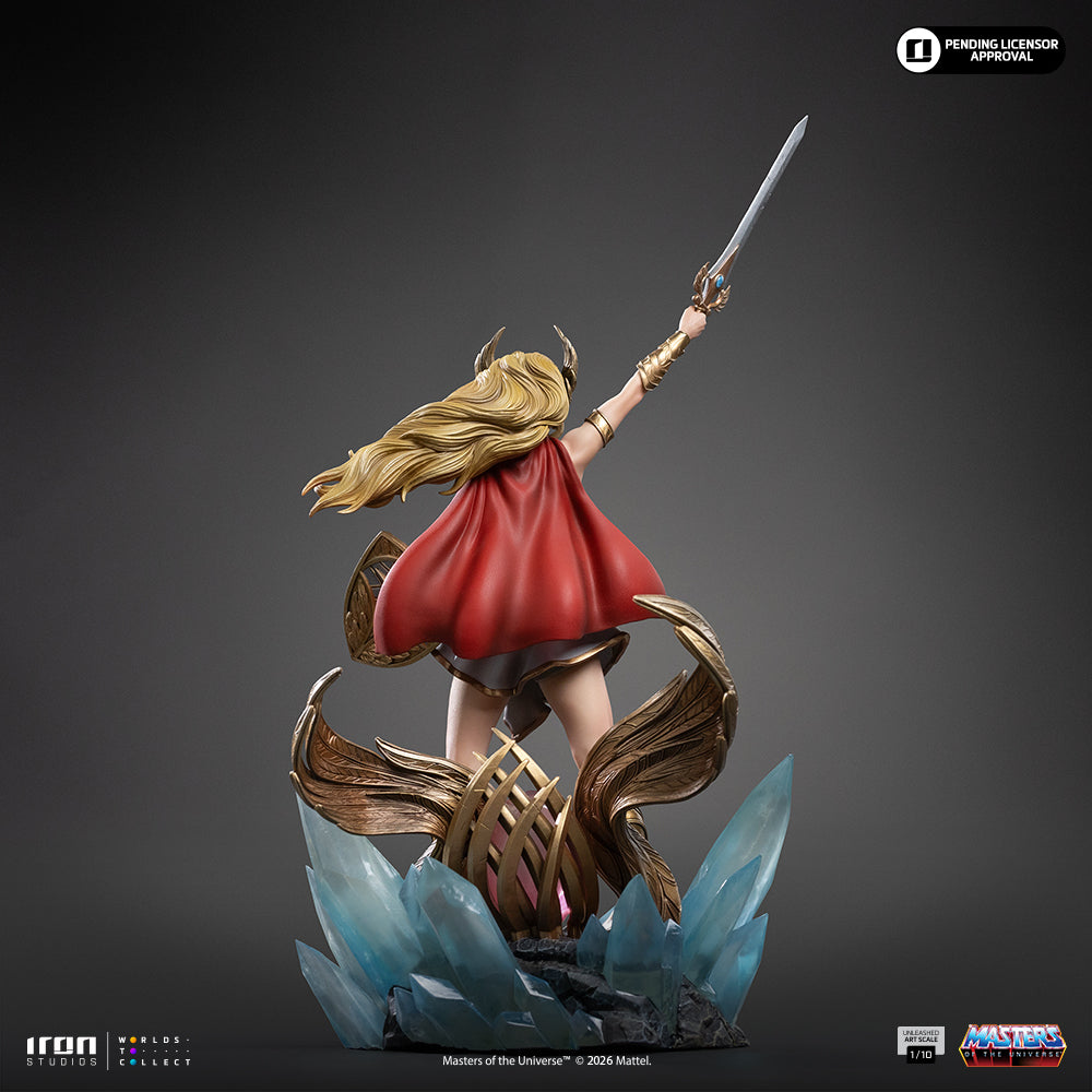She-ra Unleashed-beeld - Masters of the Universe - Art Scale 1/10 - Iron Studios - Voorbestelling