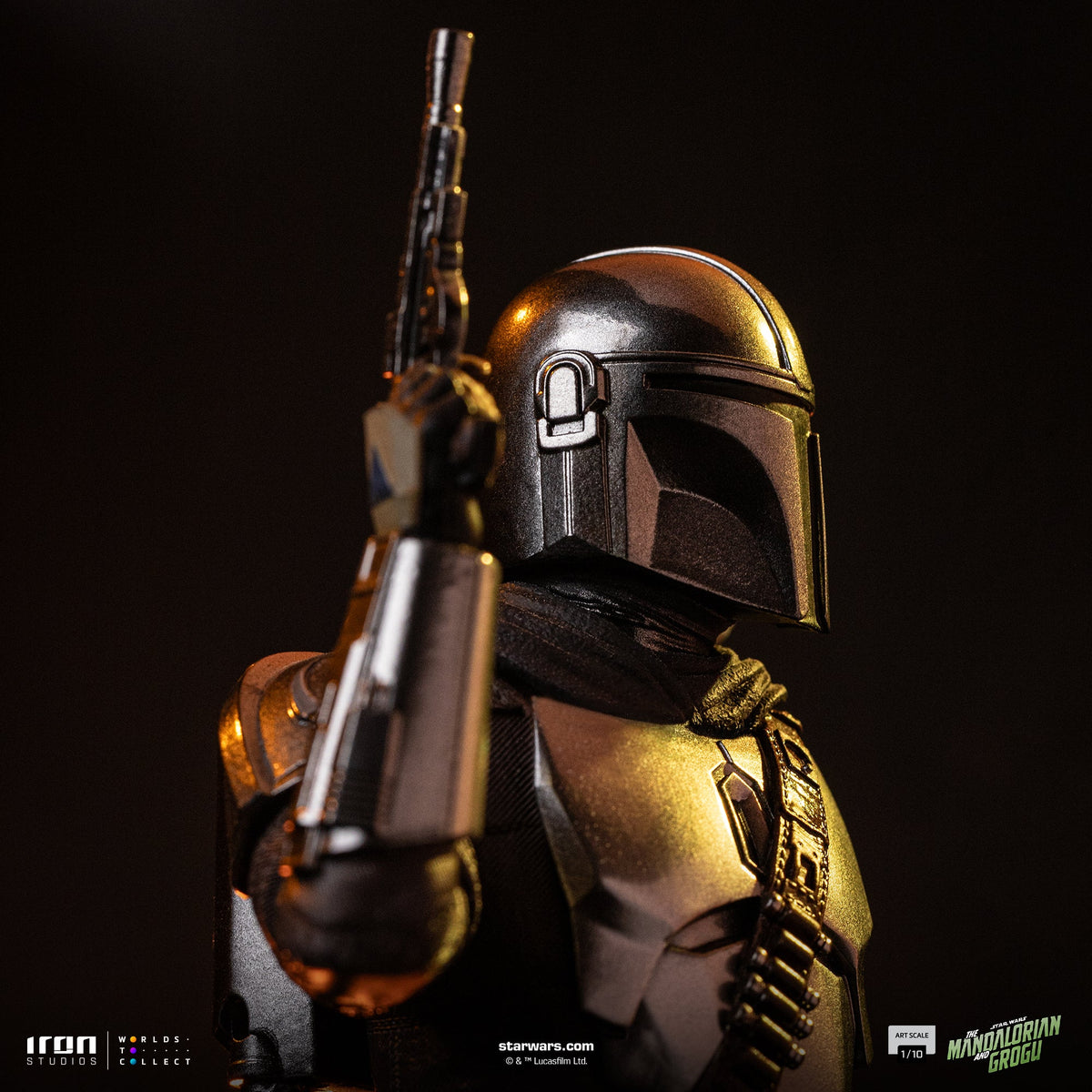 Mandalorian and Grogu Art Scale 1/10 Display Statue - Iron Studios